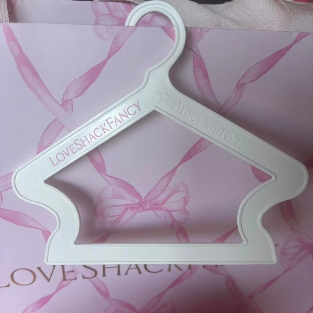 LoveShackFancy and jelly cat bashful pink tulip bunny lsf x ag dress